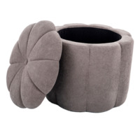 Настоящее фото товара Пуф Mood, серый, произведённого компанией ChiedoCover