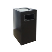 Фотография товара Урна пепельница Квадро-13, черная от компании ChiedoCover.