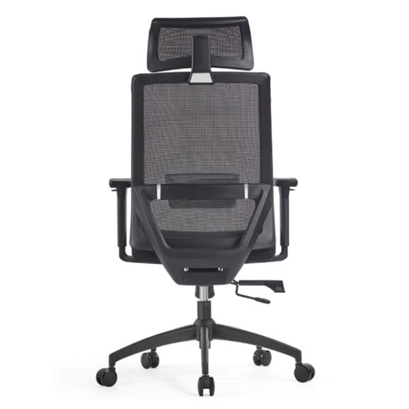 Офисное поворотное кресло Sparx fx-14 toro plus black / black - фото 4