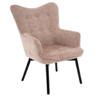 Настоящее фото товара Кресло Period, темно-бежевый, черный, произведённого компанией ChiedoCover