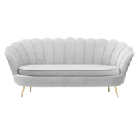 Настоящее фото товара Диван Pact 3, серый, произведённого компанией ChiedoCover