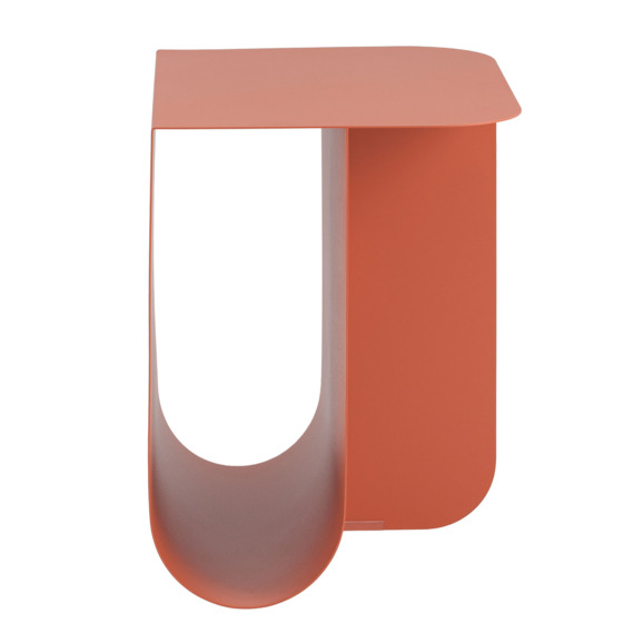 Столик журнальный Laura, металл, красный Столик журнальный Laura, металл, красный - фото 3