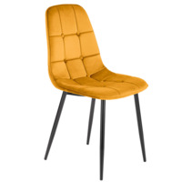 Фотография Стул Coalescence, горчичный велюр от производителя ChiedoCover, картинка продукции, реальное фото товара Настоящее фото товара Стул Coalescence, горчичный велюр, произведённого компанией ChiedoCover