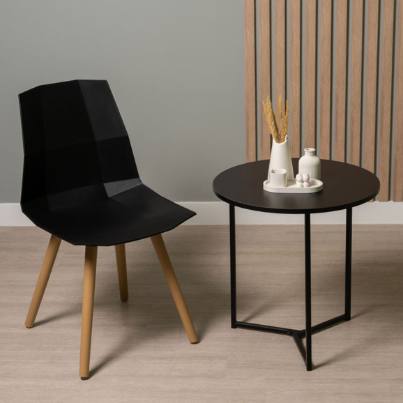 Стул Plan, черный, бежевый Стул Plan, черный, бежевый - фото 4