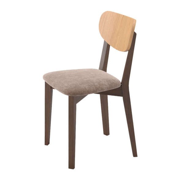 Стул К2, темный ясень, марсель латте - фото 2
