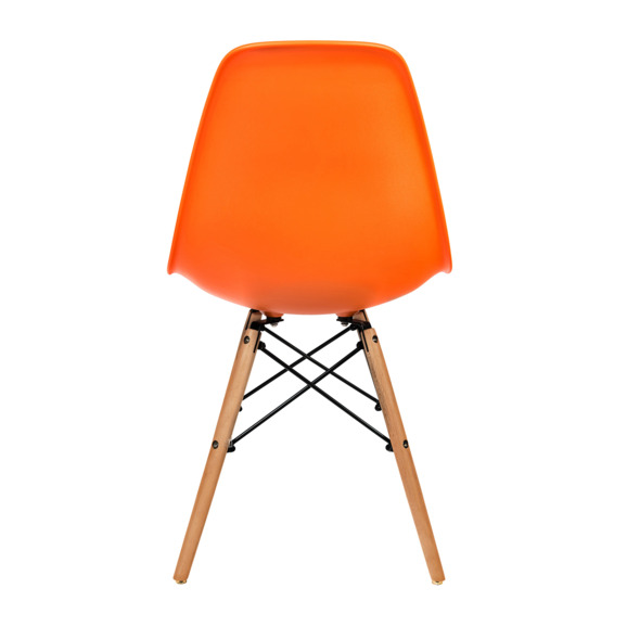 Стул Eames оранжевый - фото 3