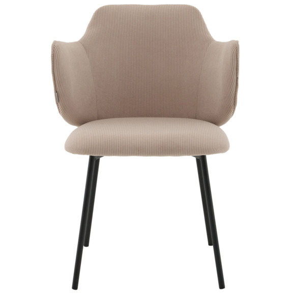 Стул Джиннет NEW, велюр, бежевый - фото 2