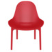 Лаунж-кресло пластиковое Грау, красный