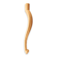 Настоящее фото товара Ножка деревянная гнутая 38, произведённого компанией ChiedoCover