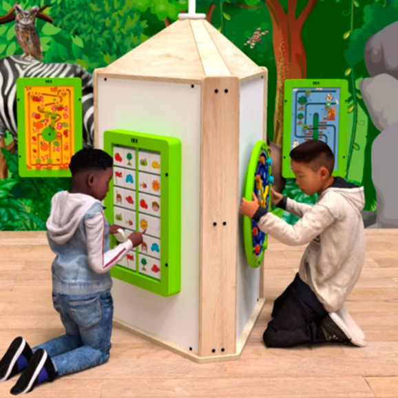 Деревянная игровая система ikc playtower woody - фото 4