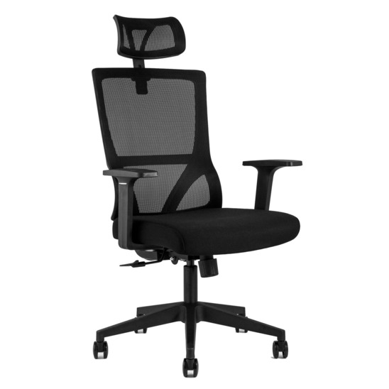 Кресло руководителя TopChairs Local черное - фото 1