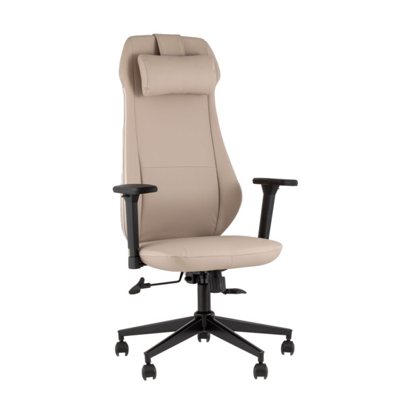 Кресло руководителя TopChairs Championship, бежевый - фото 1