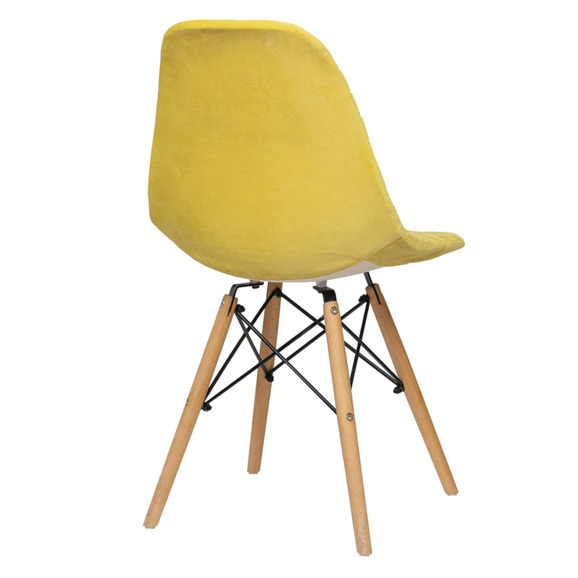 Чехол Е07 на стул Eames, горчичный - фото 2