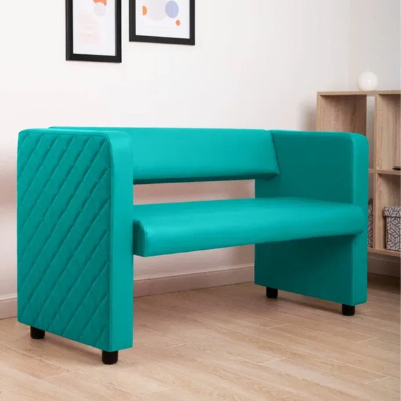 Диван Тепал, экокожа, бирюзовый - фото 5