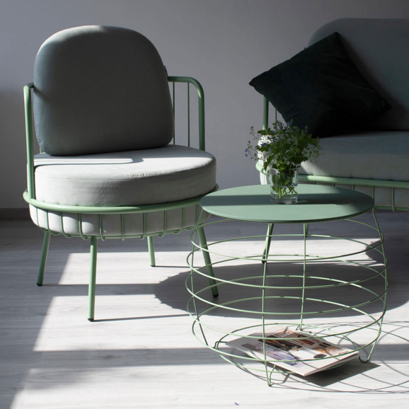 Кресло Rose, мятный - фото 4