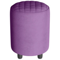 Фотография Пуф Тепал, велюр, фиолетовый от производителя ChiedoCover, картинка продукции, реальное фото товара Настоящее фото товара Пуф Тепал, велюр, фиолетовый, произведённого компанией ChiedoCover