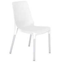Настоящее фото товара Стул Тилл, белый, хром, произведённого компанией ChiedoCover