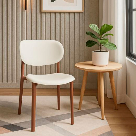 Пластиковый стул Mokka brown / milky - фото 9