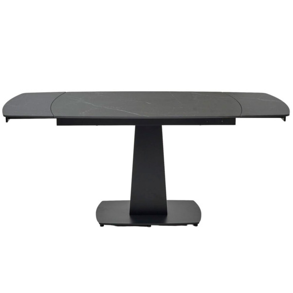 Стол BALDE 140 MATT BLACK MARBLE SOLID CERAMIC / BLACK - фото 7