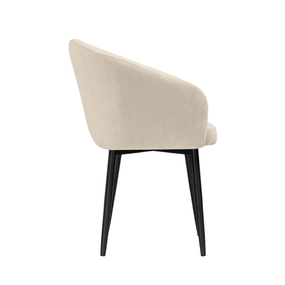 Стул на металлокаркасе Моншау marseille 2 данс / черный Стул на металлокаркасе Моншау marseille 2 данс / черный - фото 3