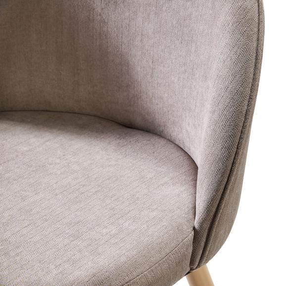 Барный стул Амазар бежевый, дерево - фото 2