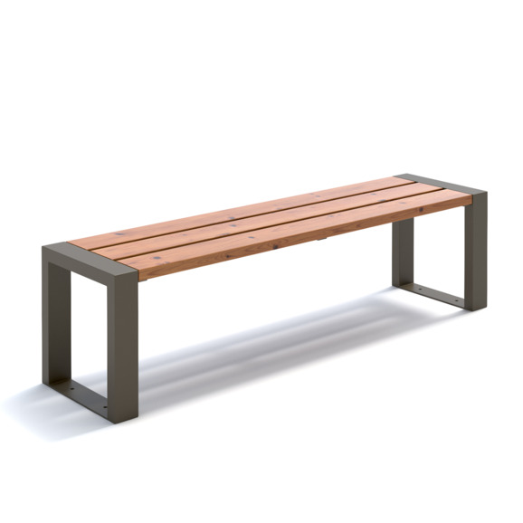 Скамейка «Forest slim» 1600 мох - фото 1