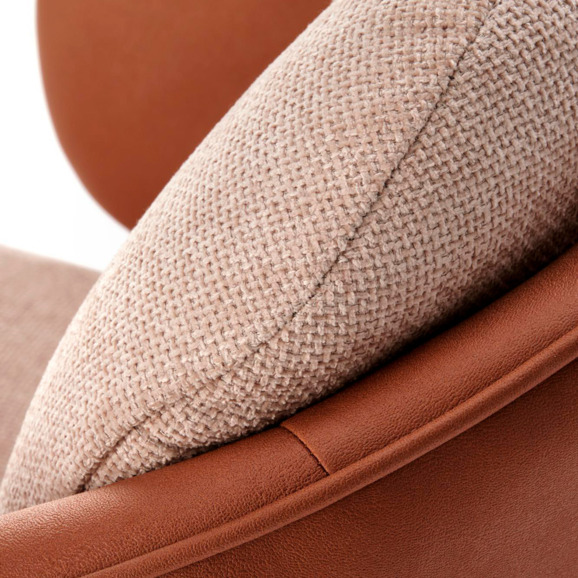 Стул кухонный Oasis, коричневый, бежевый, черный - фото 5