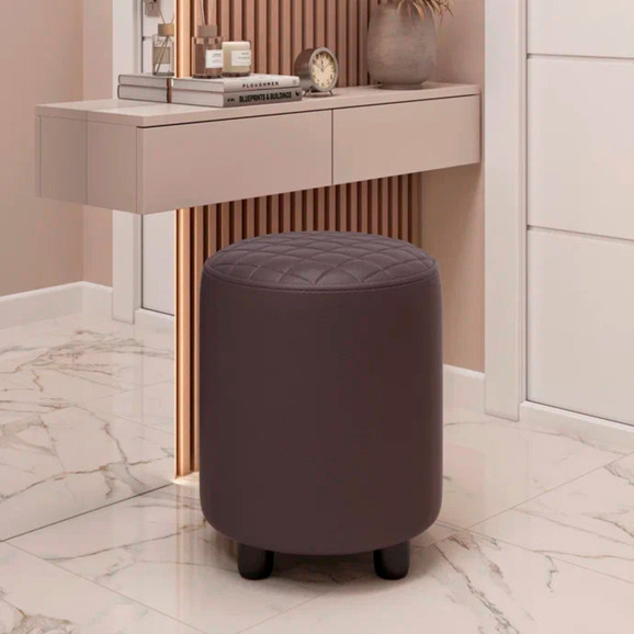 Пуф Тепал, экокожа, коричневый - фото 5