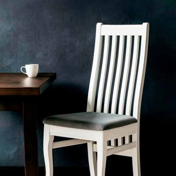 Деревянный стул Арлет белый / tenerife stone Деревянный стул Арлет белый / tenerife stone - фото 7
