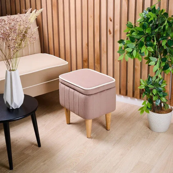 Пуф Ноотропик с ящиком, светло-коричневый - фото 3