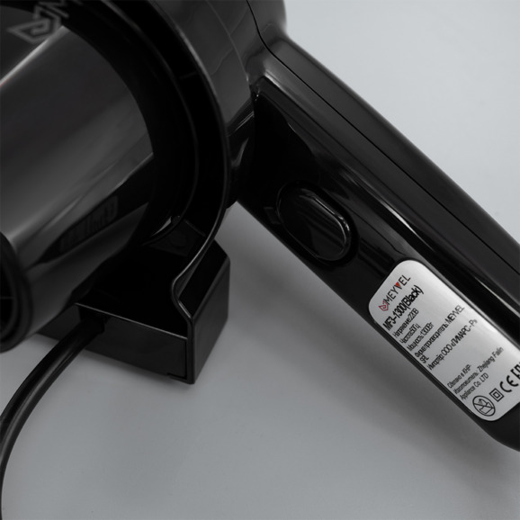 Фен для волос настенный Meyvel MF3-1300 (Black) - фото 5