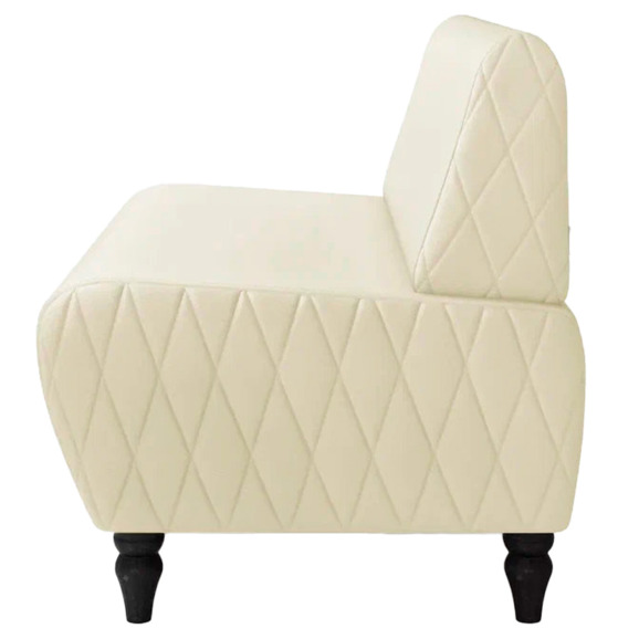 Диван Лотик, экокожа, кремовый Диван Лотик, экокожа, кремовый - фото 4