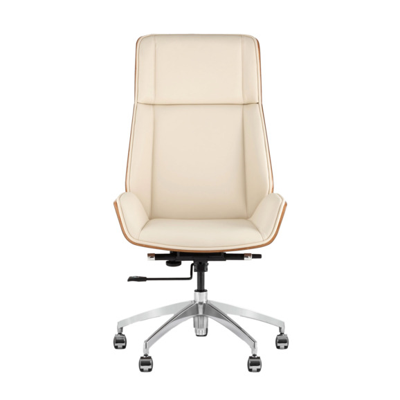 Кресло руководителя TopChairs Crown SN бежевый - фото 4