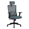 Кресло руководителя TopChairs Local серое