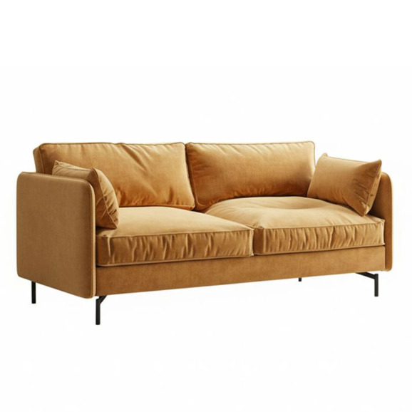 Диван Риззо, оранжевый Диван Риззо, оранжевый - фото 1