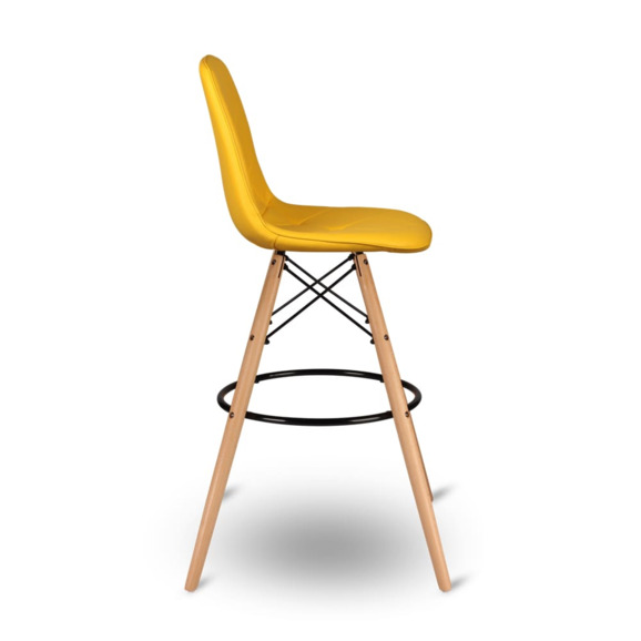 Cтул Eames DSW ECO Барный Желтый - фото 4