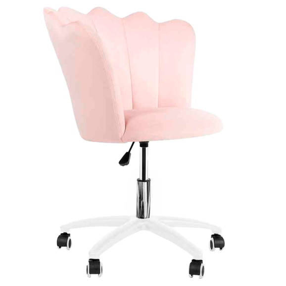 Стул поворотный Aeon, розовый, белый Стул поворотный Aeon, розовый, белый - фото 1