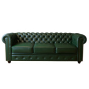 Фотография товара Диван Честер, трехместный, зеленый, 2600 от компании ChiedoCover.