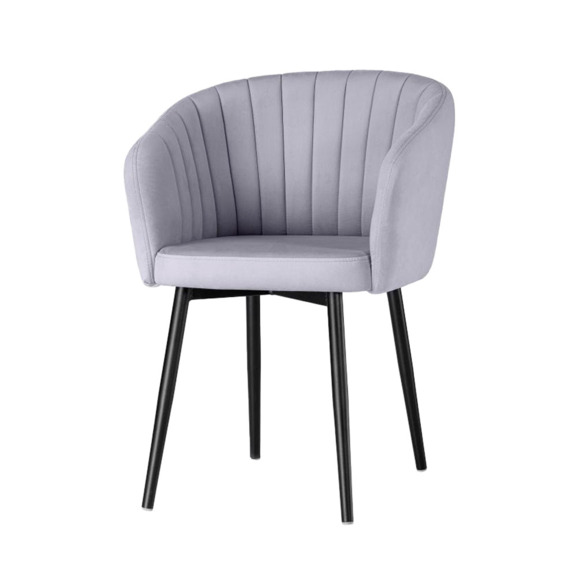 Стул на металлокаркасе Моншау черный / velutto 49 Стул на металлокаркасе Моншау черный / velutto 49 - фото 3