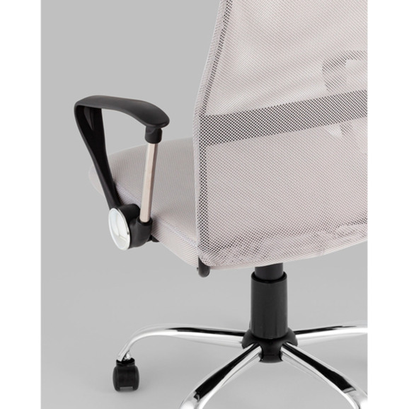 Кресло офисное TopChairs Benefit NEW, серое - фото 3