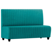 Фотография товара Диван Страйп, велюр kashemir 672, ножки бук, морилка черная от компании ChiedoCover.