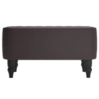 Фотография товара Банкетка Лотик, экокожа, коричневый от компании ChiedoCover.