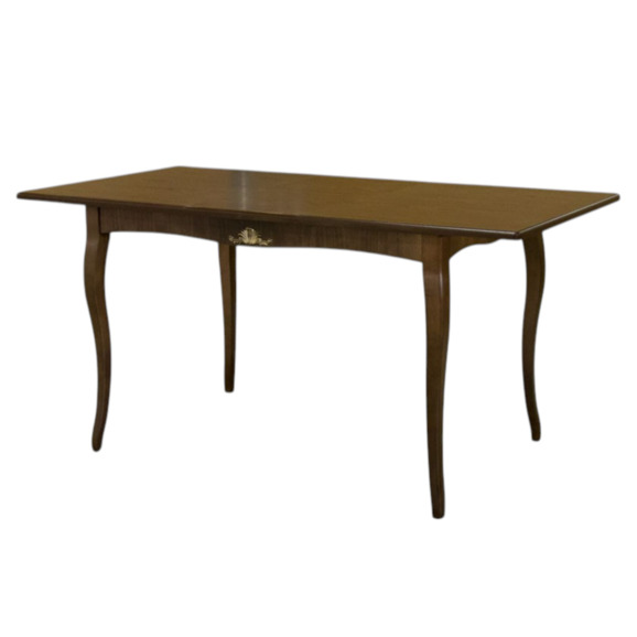 Стол раздвижной Нермани, массив бука, коричневый - фото 4