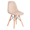 Настоящее фото товара Чехол Е01 на стул Eames, уплотненный бежевый, произведённого компанией ChiedoCover