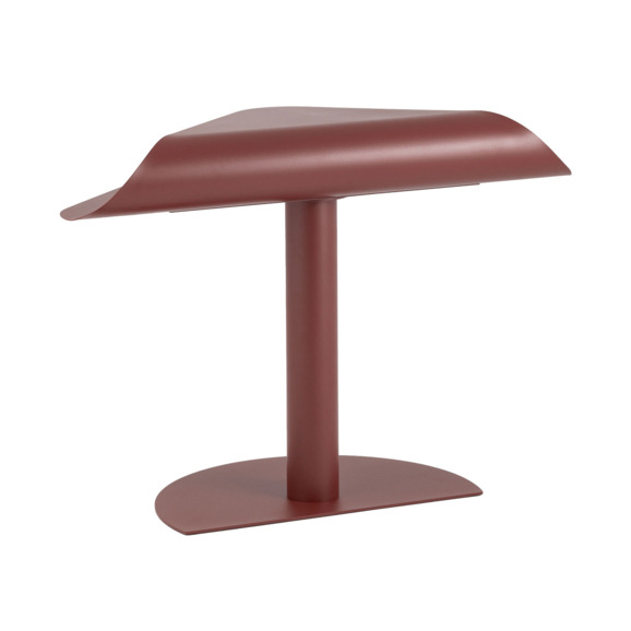 Столик журнальный Corus, металл, бордовый Столик журнальный Corus, металл, бордовый - фото 4