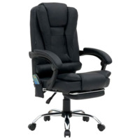 Фотография товара Кресло офисное Null, черный, 6 массажных модулей от компании ChiedoCover.