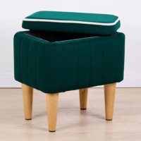 Фотография товара Пуф Ноотропик с ящиком, зеленый от компании ChiedoCover.