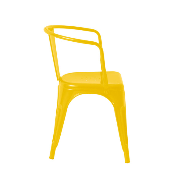 Кресло Tolix, желтый - фото 2
