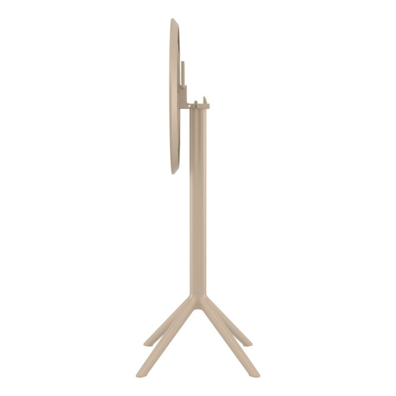 Стол барный складной Sky Folding Bar Table 600, бежевый - фото 3