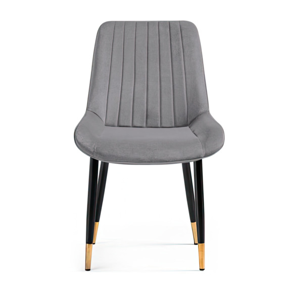 Стул Seda 1 dark gray / gold / black - фото 2